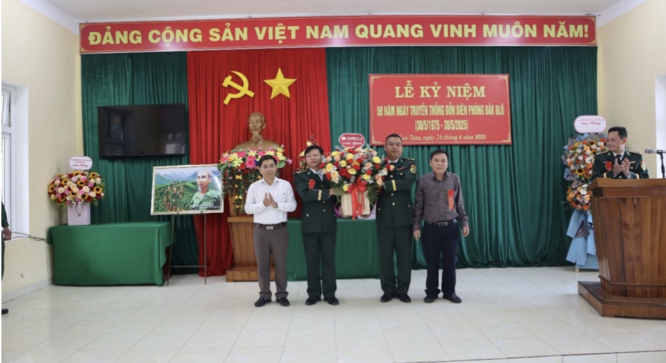 Lễ kỷ niệm 50 năm thành lập Đồn Biên phòng Đăk Blô (1975 - 2025)