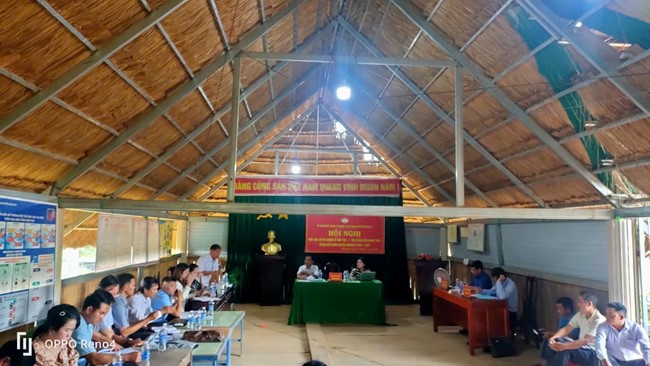 Tổ đại biểu HĐND tỉnh, huyện Tiếp xúc cử tri trước kỳ họp thứ 8 HĐND huyện Khóa XV, nhiệm kỳ 2021-2026